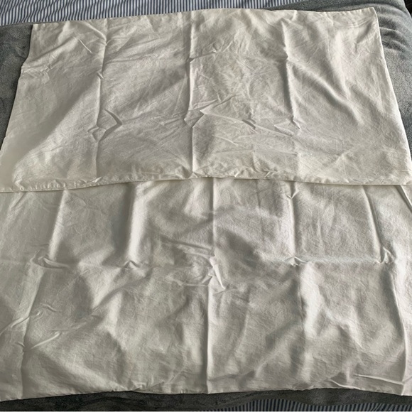 $220 PARACHUTE 100% Cotton KING/CAL Duvet Cover + 2 Pillow Cases Cream - Picture 8 of 16